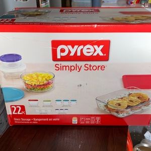 Pyrex Simply Store 22 pc Glass Storage